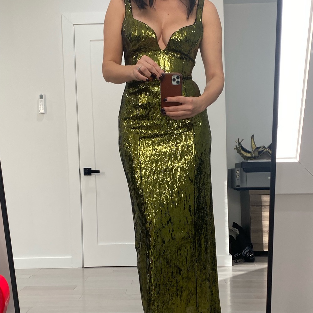Galvan Sequin dress